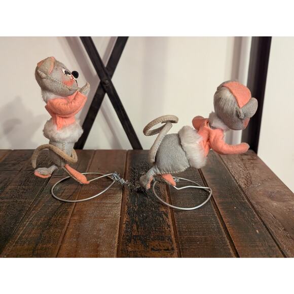 1971 Annalee Figure Skating Mice - Picture 3 of 10